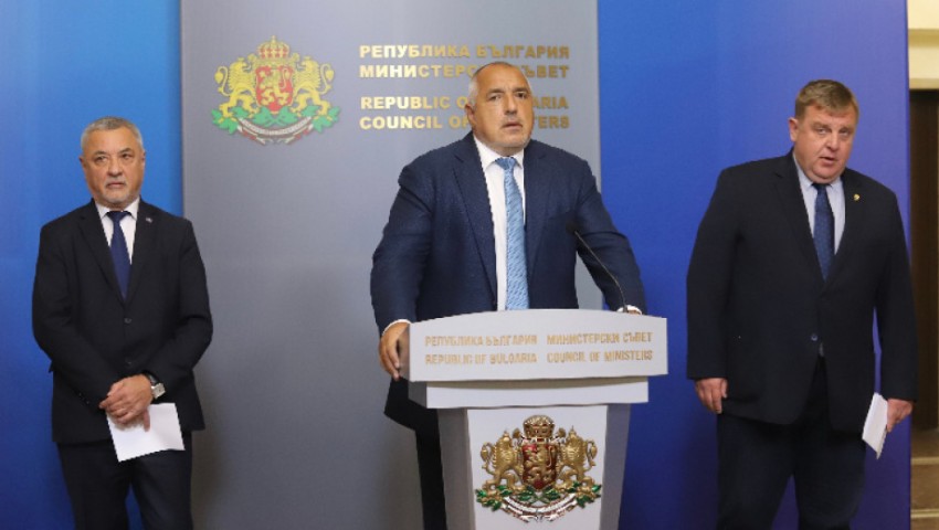 Борисов: Приемаме оставките на Маринов, Горанов, Караниколов и Ангелкова