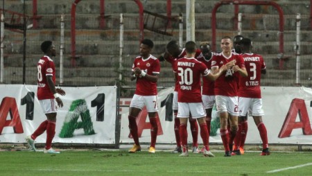 ЦСКА София бие БАТЕ с 2:0, Бусато спасява дузпа