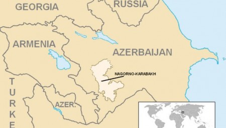 След срещата в Москва Армения и Азербайджан се договориха за спиране на огъня в Нагорни Карабах