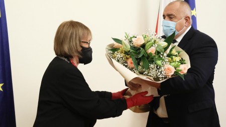 Министър-председателят Бойко Борисов връчи Държавната награда „Св. Паисий Хилендарски“ на проф. Вера Найденова