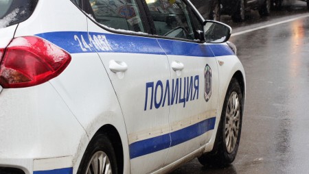 Грабеж на инкасов автомобил в Перник