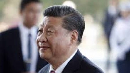 Си Дзинпин на срещата „Дневен ред на Давос 2021 г.