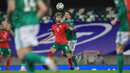 България взе точка от Северна Ирландия