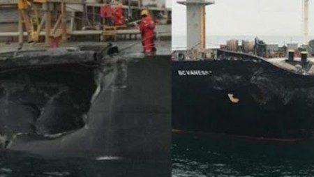 Два товарни кораба се сблъскаха в Мраморно море