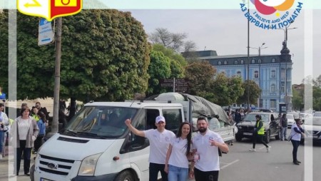 840 кг. пластмасови капачки от община Белослав за кампанията Аз Вярвам и Помагам