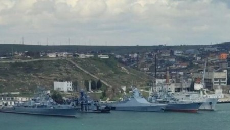 Свалиха дрон над щаба на руския Черноморски флот в Крим