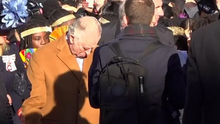 Наложиха глоба за хвърляне на яйце към крал Чарлз Трети