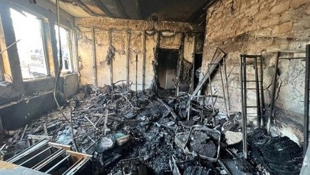 Собственикът на подпалената фабрика в Габровско: Вижда се как двама маскирани хвърлят течност по сградата и колите