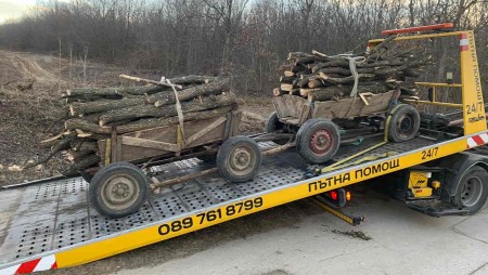 За пореден път спипаха пишман крадци на дърва