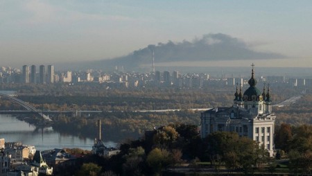 Масови спирания на електричеството в Украйна