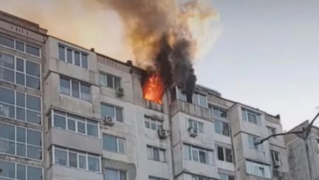 Пожар в блок във „Владиславово“ погуби човешки живот