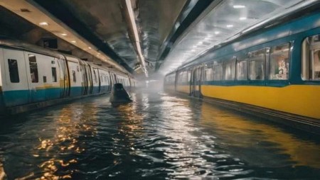 Киевското метро се превърна във Венеция