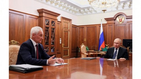 ⁠Путин предложи Андрей Белоусов за нов министър на отбраната на Русия на мястото на Сергей Шойгу