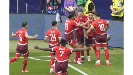 Евро 2024: Швейцария се класира за 1/4-финалите след победа над Италия