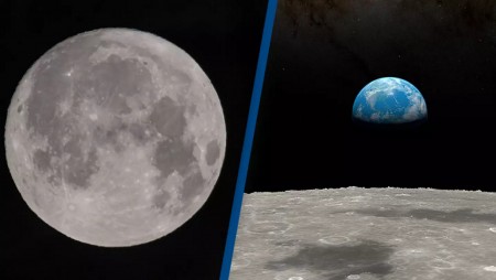 Луната се отдалечава бавно от Земята