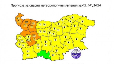 Обявиха за утре жълт код за Варненско заради горещини