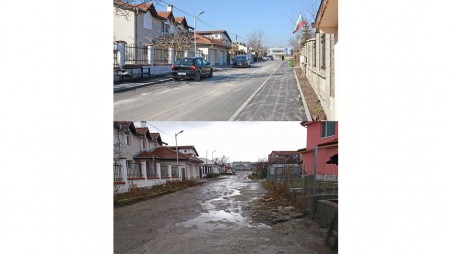 Завърши основният ремонт на 3 улици в село Тополи