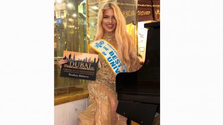 Теодора Добрева покори Dubai Fashion Week и взе титлата Best Model of Dubai