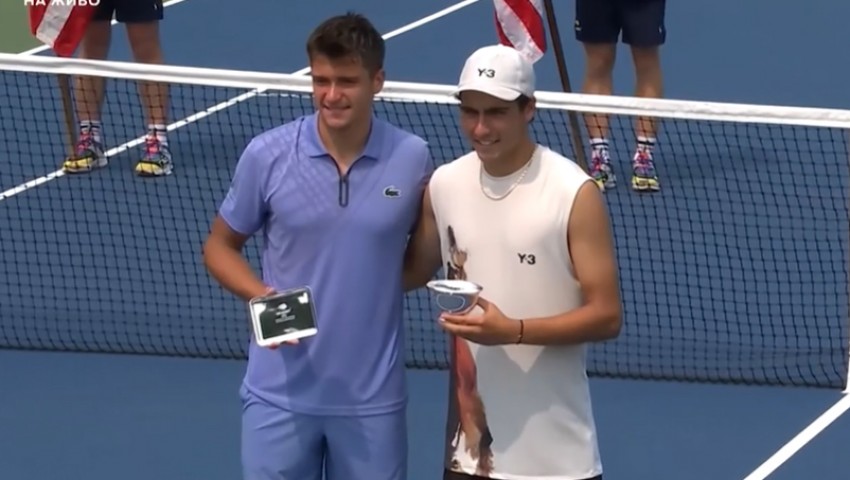 Варненецът Иван Иванов спечели историческия „български“ финал на US Open