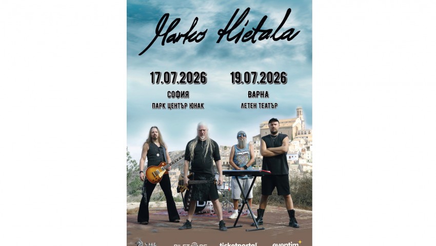 Марко Хиетала се завръща във Варна с Roses From The Deep Tour