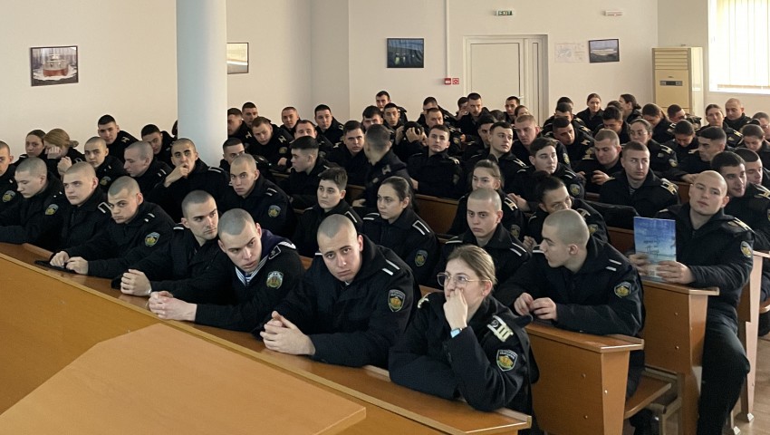 Кампанията „НЗОК за теб“ при курсантите от Военноморското училище
