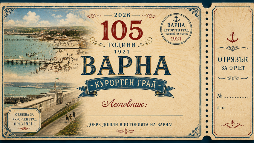 Варна отбелязва 105 години като курортен град с безплатни събития и игра с атрактивни награди