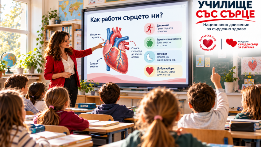 Училища и детски градини във Варна се включват в национална програма за сърдечно здраве
