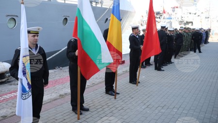 България за втори път поема командването на Противоминната група в Черно море