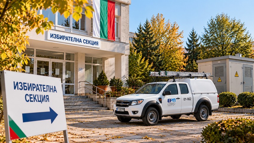 ЕРП Север преустановява плановите прекъсвания във връзка с предстоящите президентски избори