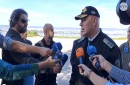 На този етап никой не може да каже дали ще потъне пострадалият при удар с дрон кораб „Ейбъл“, каза командирът на ВМС